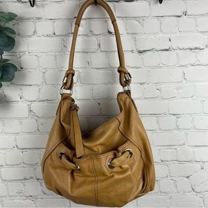 B. MAKOWSKY Mustard Boho Handbag